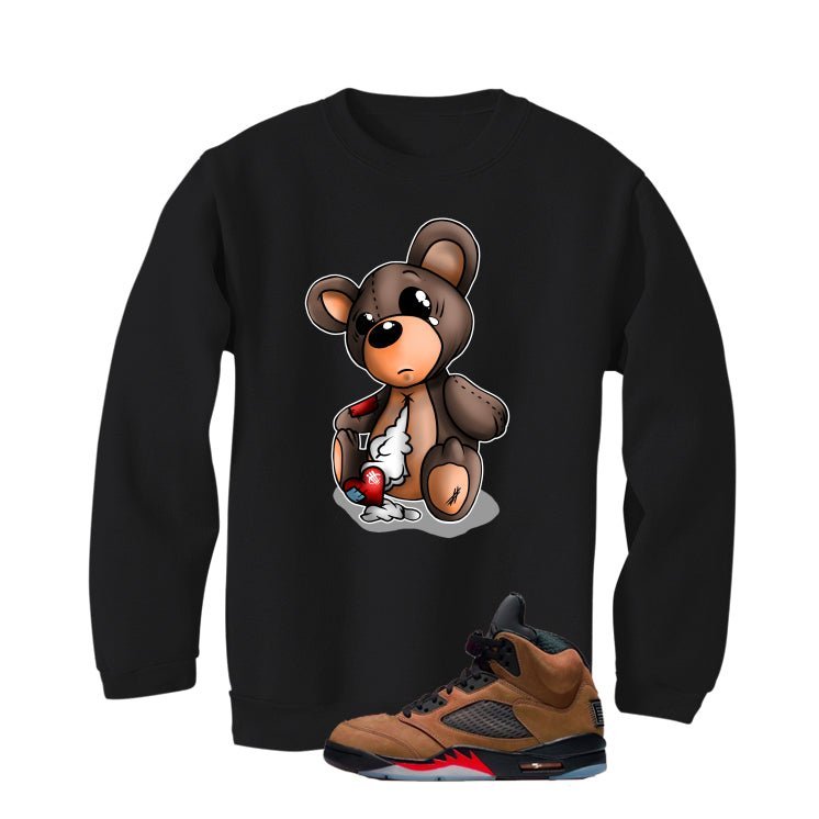 Air Jordan 5 Archaeo Brown Black T-Shirt (Teddy) product image 4