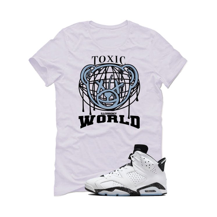 Air Jordan 6 Reverse Oreo White T-Shirt (Toxic World) product image 2