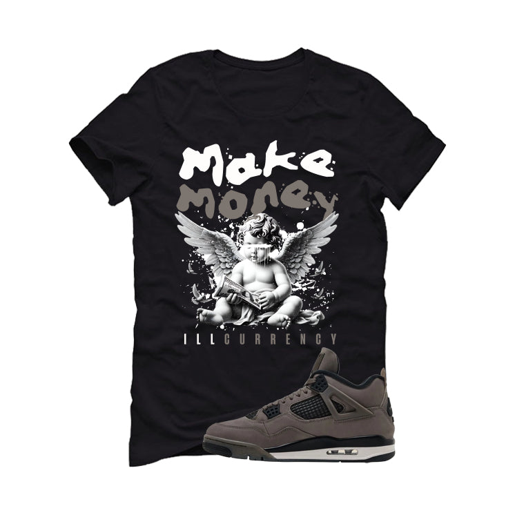 Air Jordan 4 Cave Stone Black T-Shirt (Make Money) product image 2