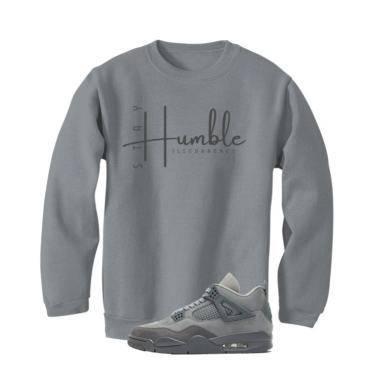 Air Jordan 4 Paris Olympics Grey T-Shirt (Stay Humble) product image 4