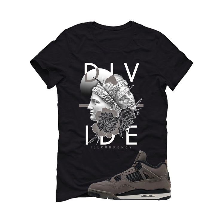 Air Jordan 4 Cave Stone Black T-Shirt (Divide)| illcurrency product image 2