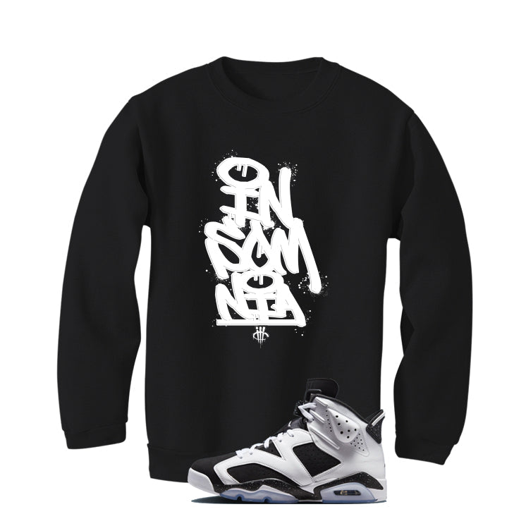 Air Jordan 6 Oreo Matching T-Shirt Black (Insomnia) product image 4