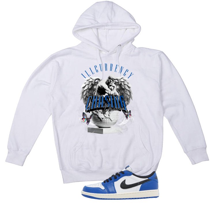 Air Jordan 1 Low OG Game Royal White T-Shirt (Chasing product image 3