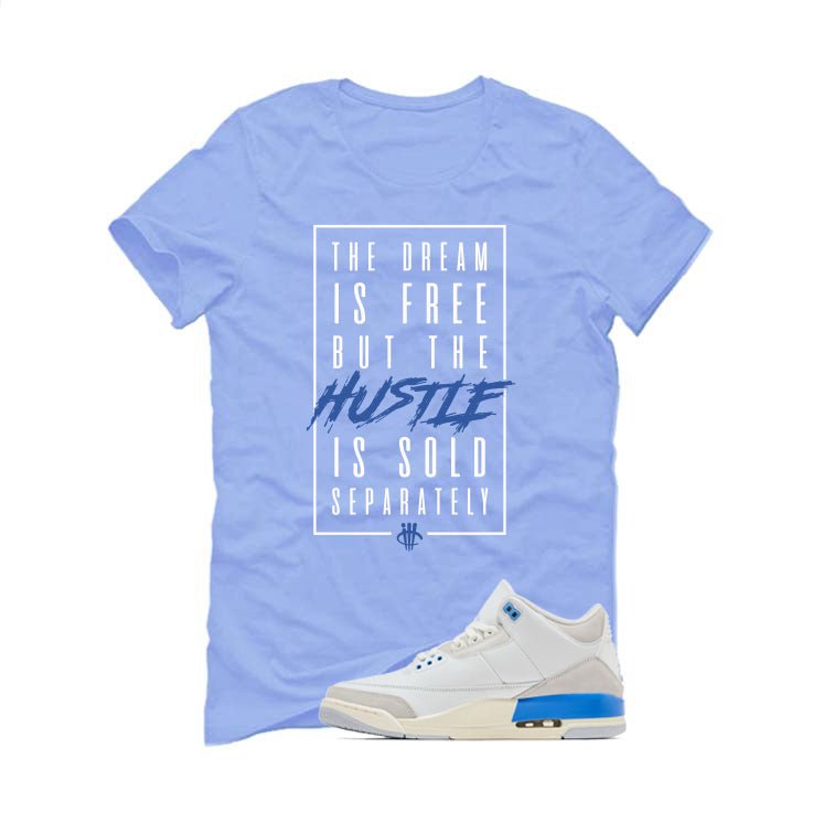 Air Jordan 3 Lucky Shorts Carolina Blue T-Shirt (Dream is product image 2