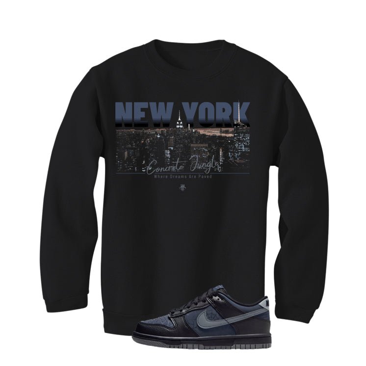 Nike Dunk Low Symbiote Black T-Shirt (New York Concrete product image 4