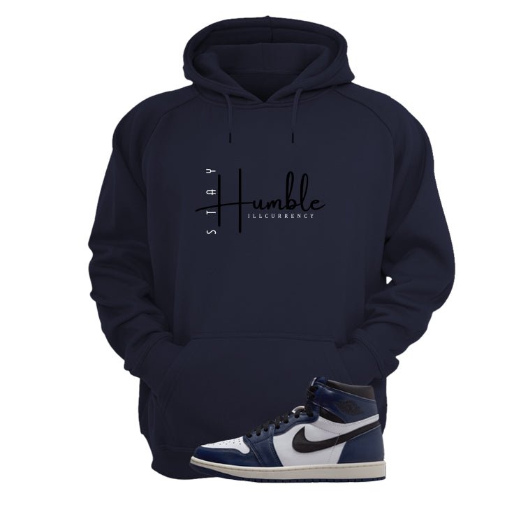 Air Jordan 1 High OG Midnight Navy Blue T-Shirt (Stay product image 3