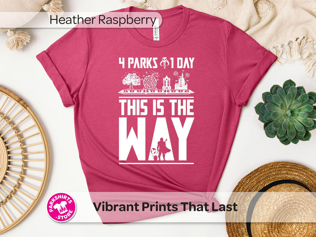 Mandalorian 4 Parks 1 Day Shirt | This Is The Way Park product image 5