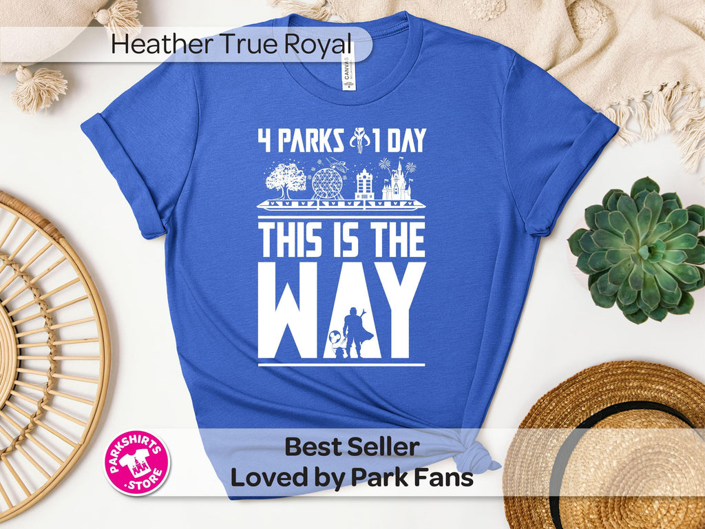 Mandalorian 4 Parks 1 Day Shirt | This Is The Way Park product image 3