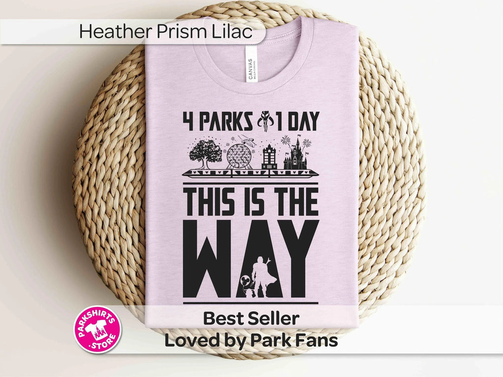 Mandalorian 4 Parks 1 Day Shirt | This Is The Way Park product image 4