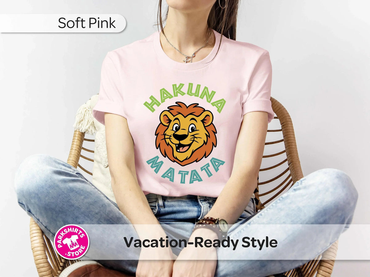 Simba Hakuna Matata Shirt | Lion King Graphic Tee | Disney product image 3