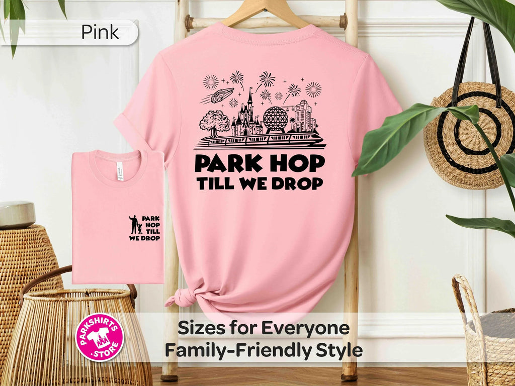 Disney Park Hop Shirt - Front & Back - Black Print product image 2