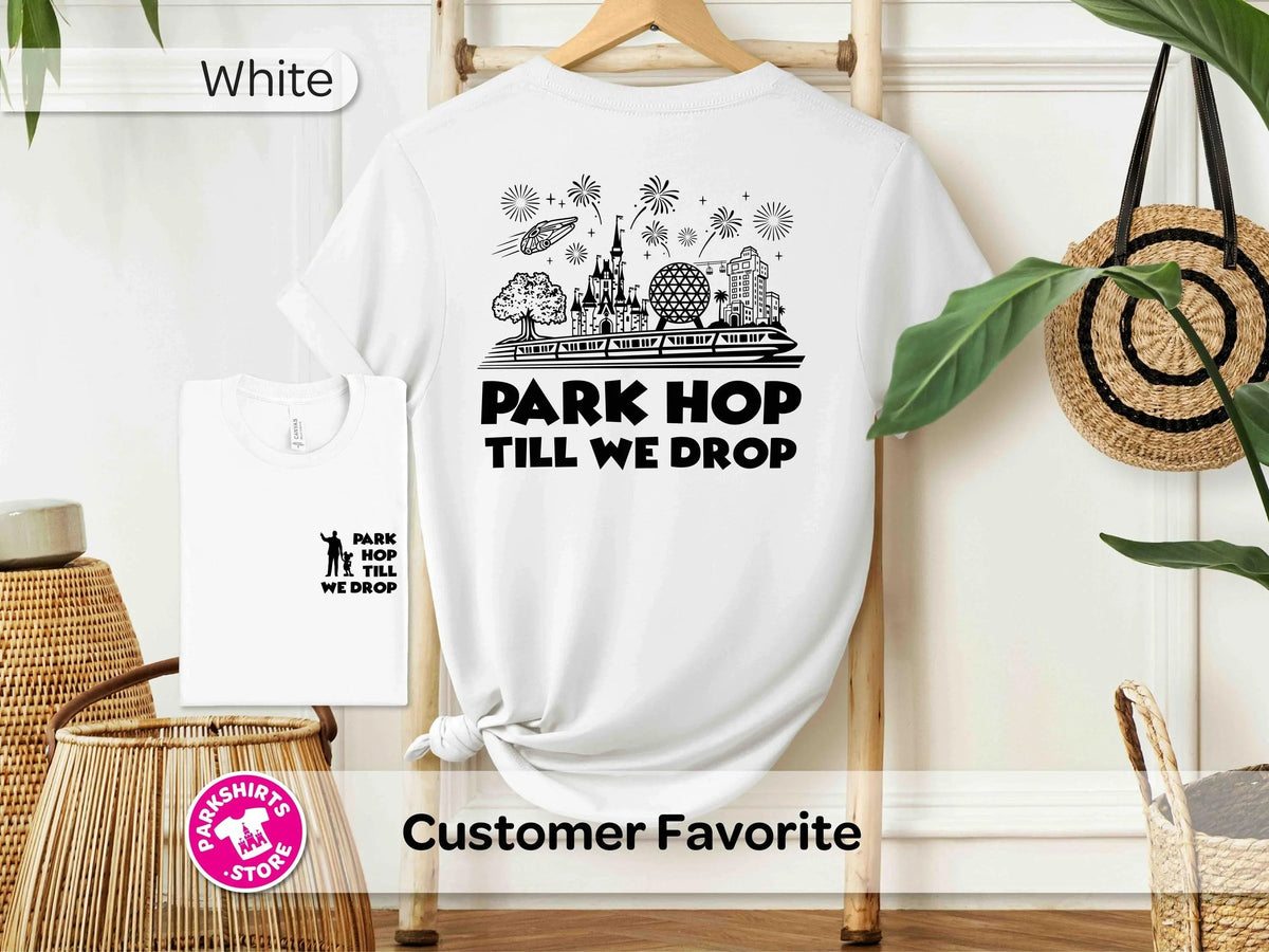 Disney Park Hop Shirt - Front & Back - Black Print product image 6