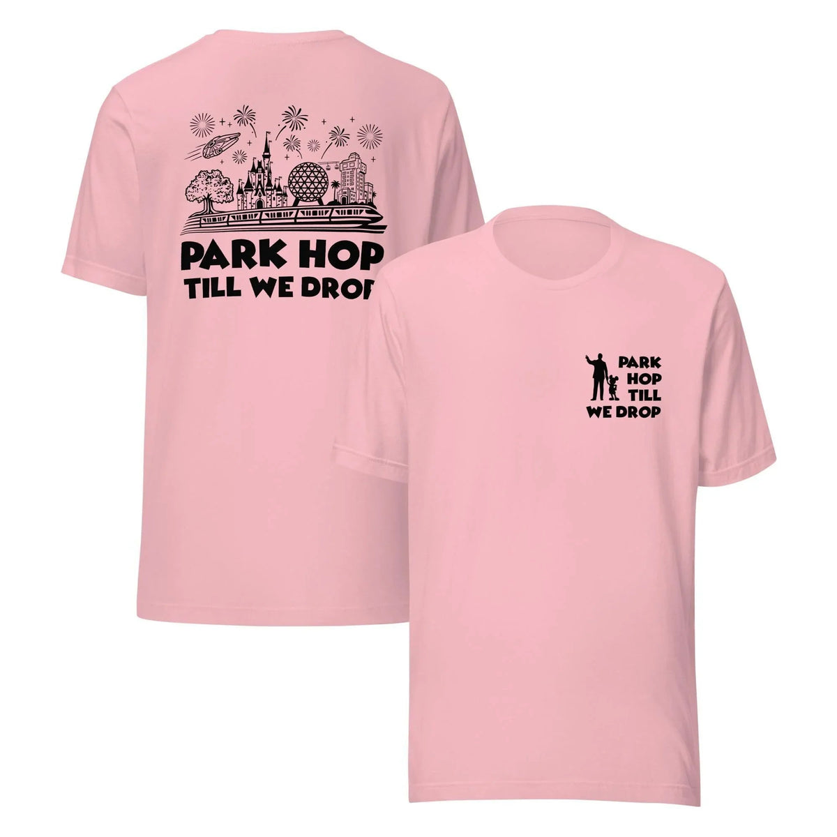Disney Park Hop Shirt - Front & Back - Black Print product image 8