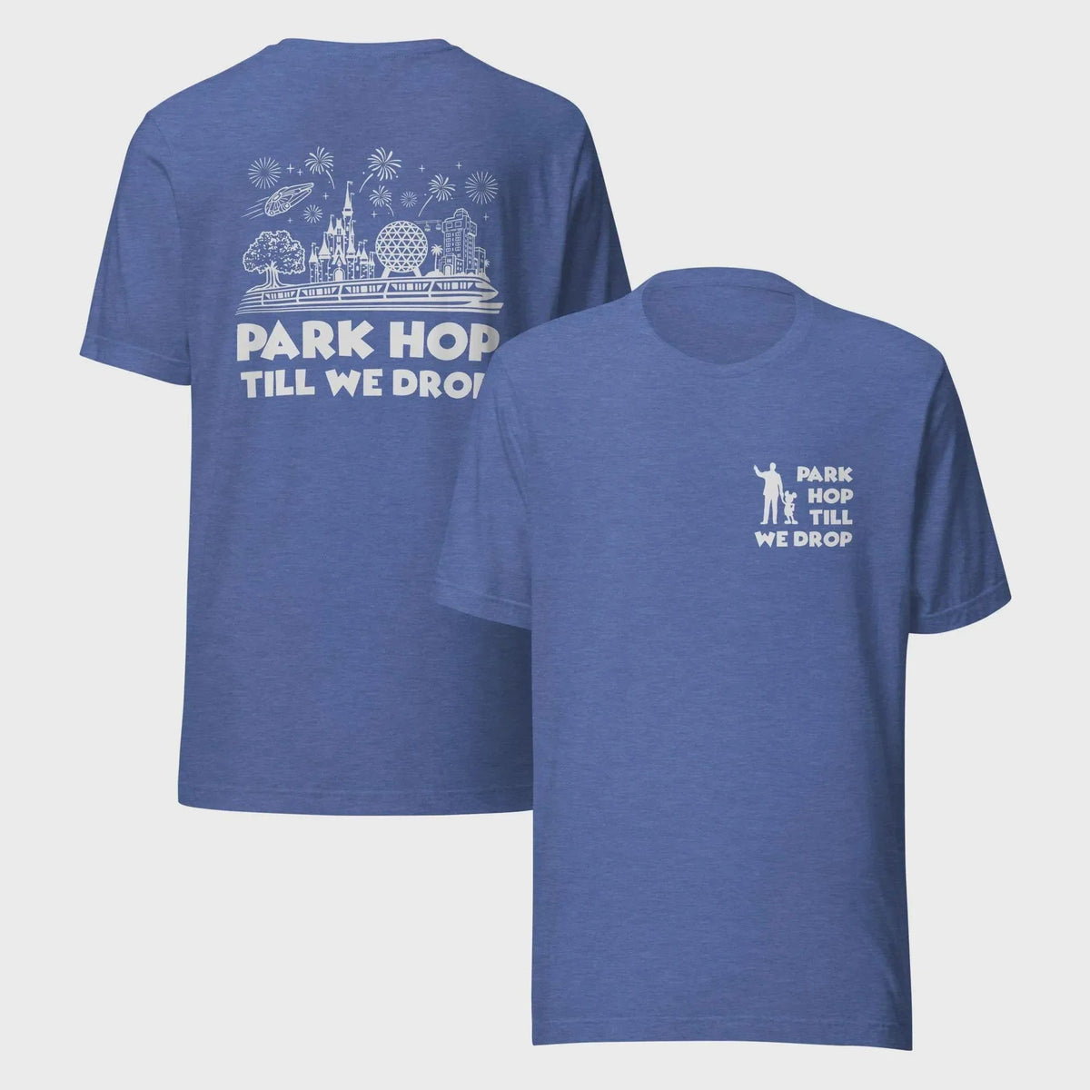 Disney Park Hop Shirt - Front & Back - White Print product image 7