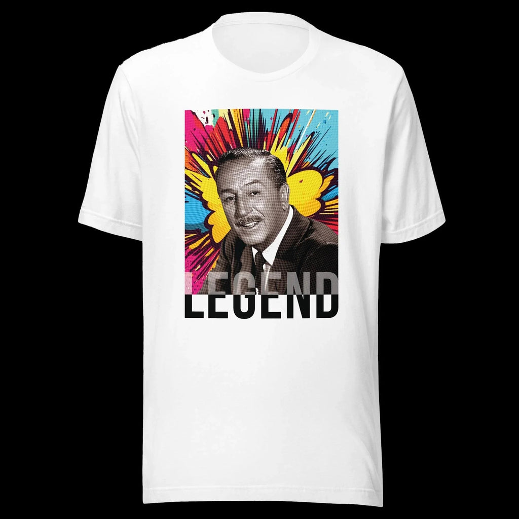 Walt Disney Pop Art Shirt | Legend Tee | History Graphic product image 7