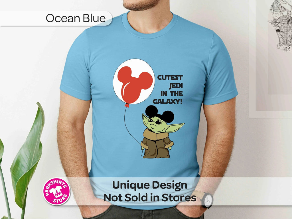Grogu T-Shirt | Cutest Jedi in the Galaxy | Mickey Balloon product image 2