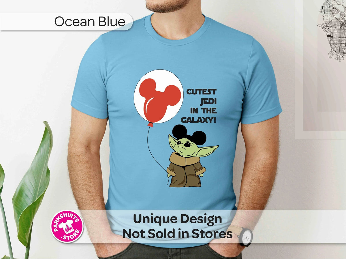 Grogu T-Shirt | Cutest Jedi in the Galaxy | Mickey Balloon product image 2