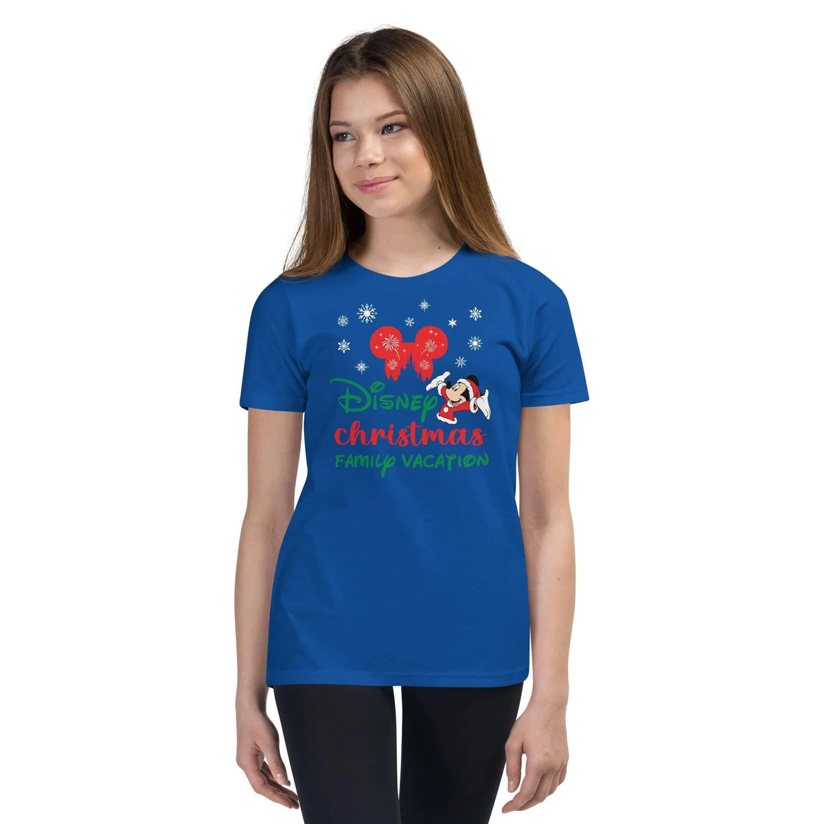 Disney Christmas Family Shirt, Mickey Santa Holiday Tee product image 6