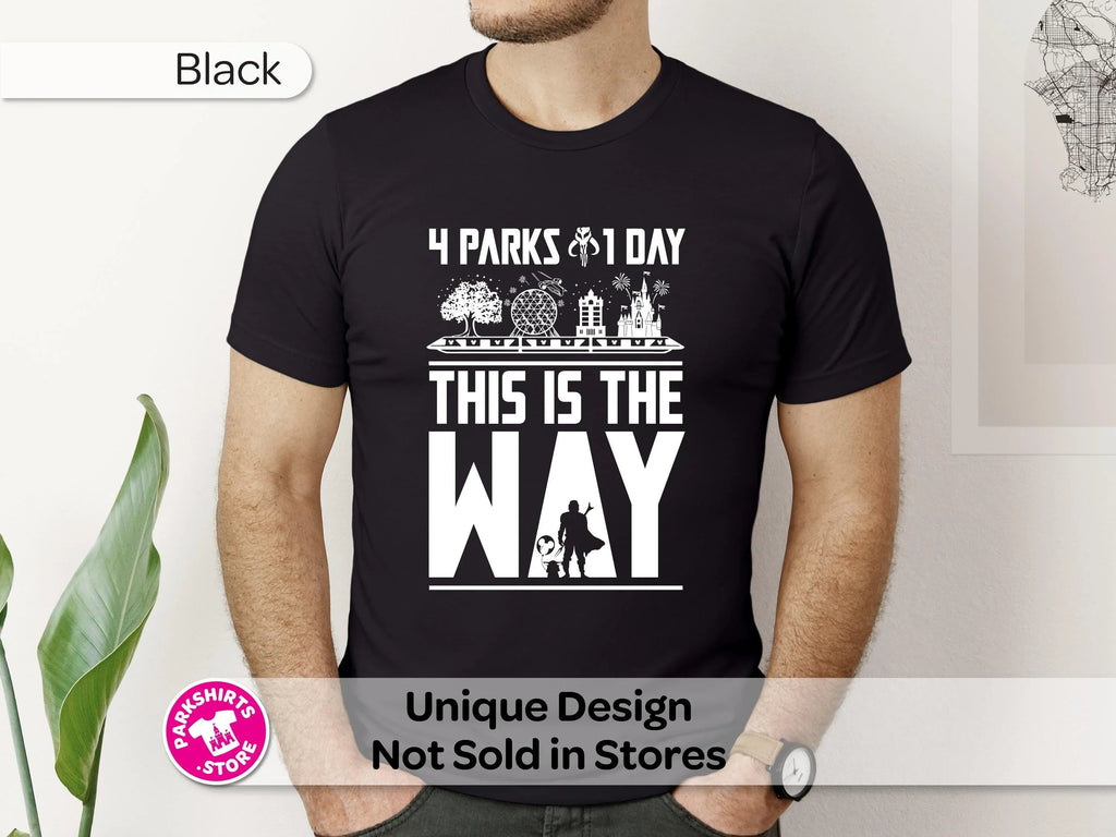 Mandalorian 4 Parks 1 Day Shirt | This Is The Way Park product image 2