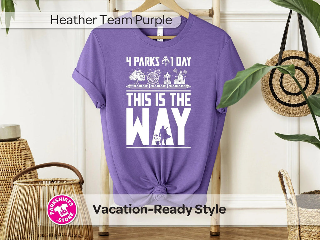 Mandalorian 4 Parks 1 Day Shirt | This Is The Way Park product image 4