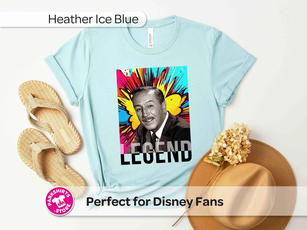 Walt Disney Pop Art Shirt | Legend Tee | History Graphic product image 2