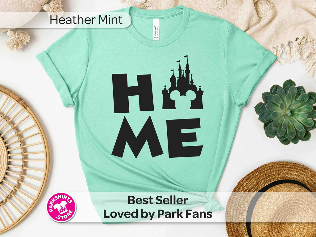 Home Is Where the Magic Is Shirt, Disney Castle Tee product image 4