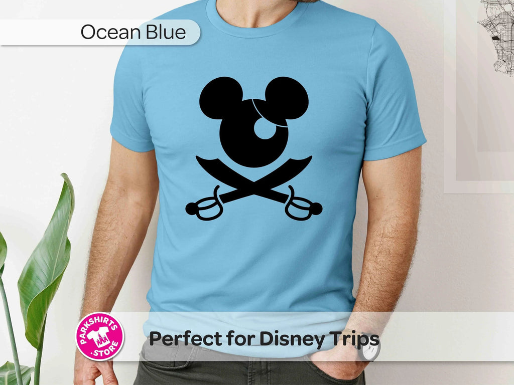 Pirate Mickey Shirt, Disney T-Shirt, Mouse Graphic Tee product image 1