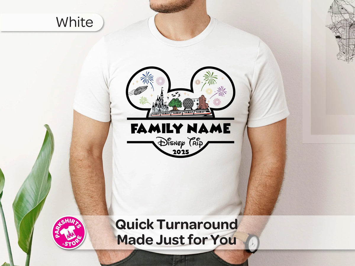 Personalized Disney Family Shirt, Custom Vacation Tee, 4 product image 3