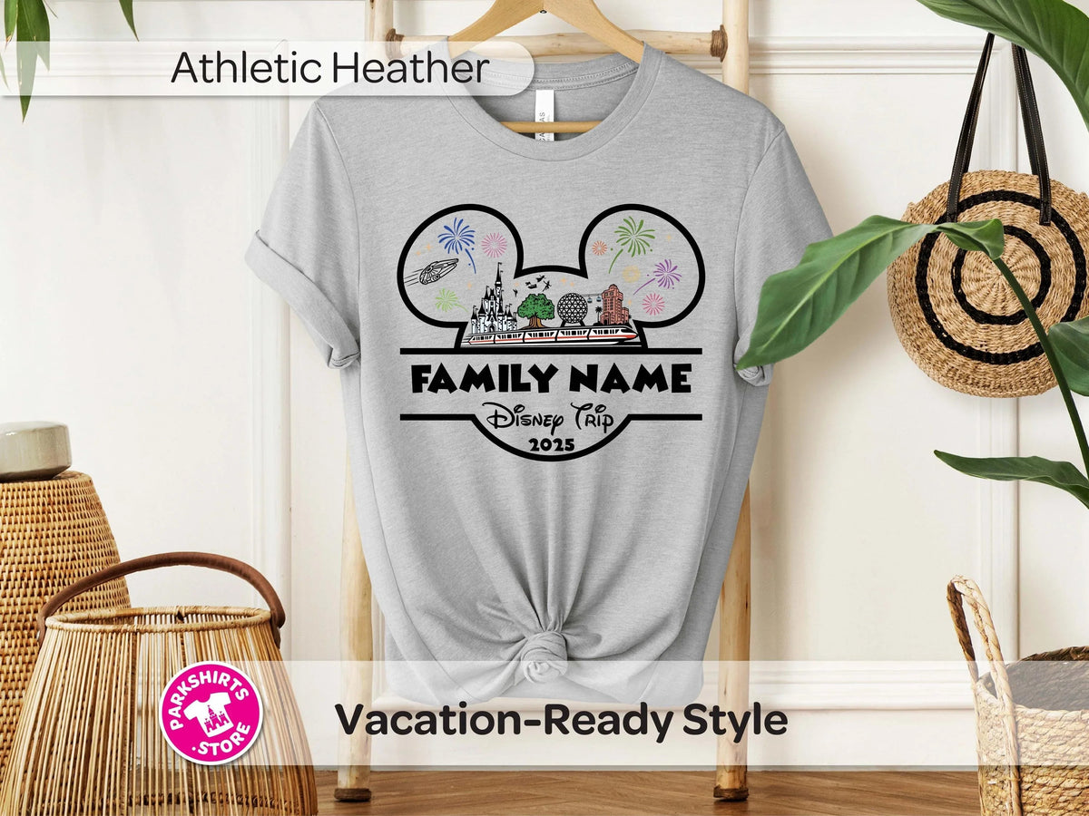 Personalized Disney Family Shirt, Custom Vacation Tee, 4 product image 4