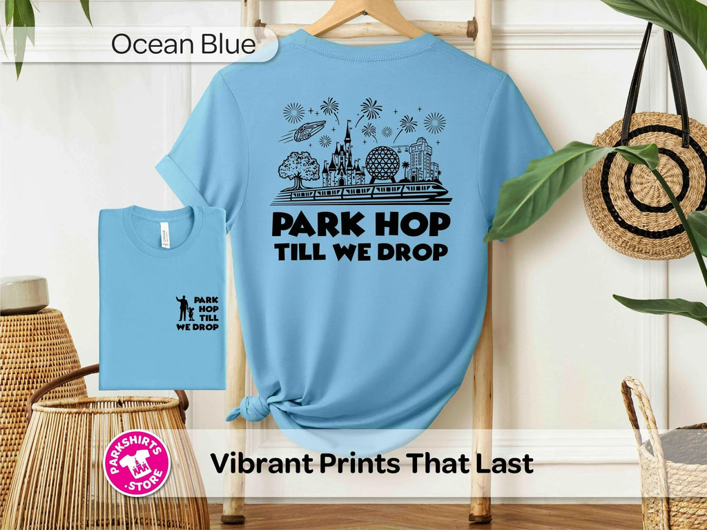 Disney Park Hop Shirt - Front & Back - Black Print product image 4