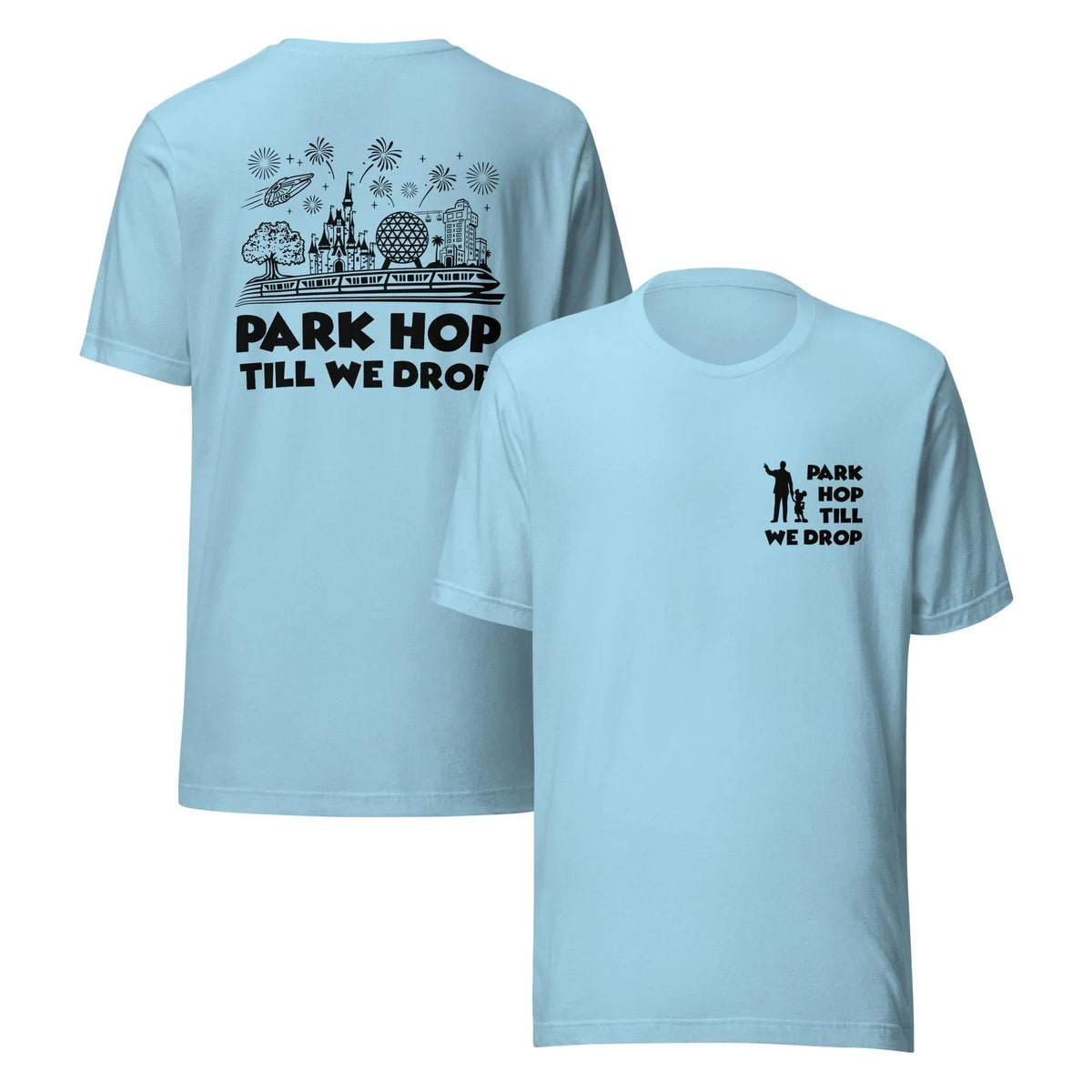 Disney Park Hop Shirt - Front & Back - Black Print product image 7