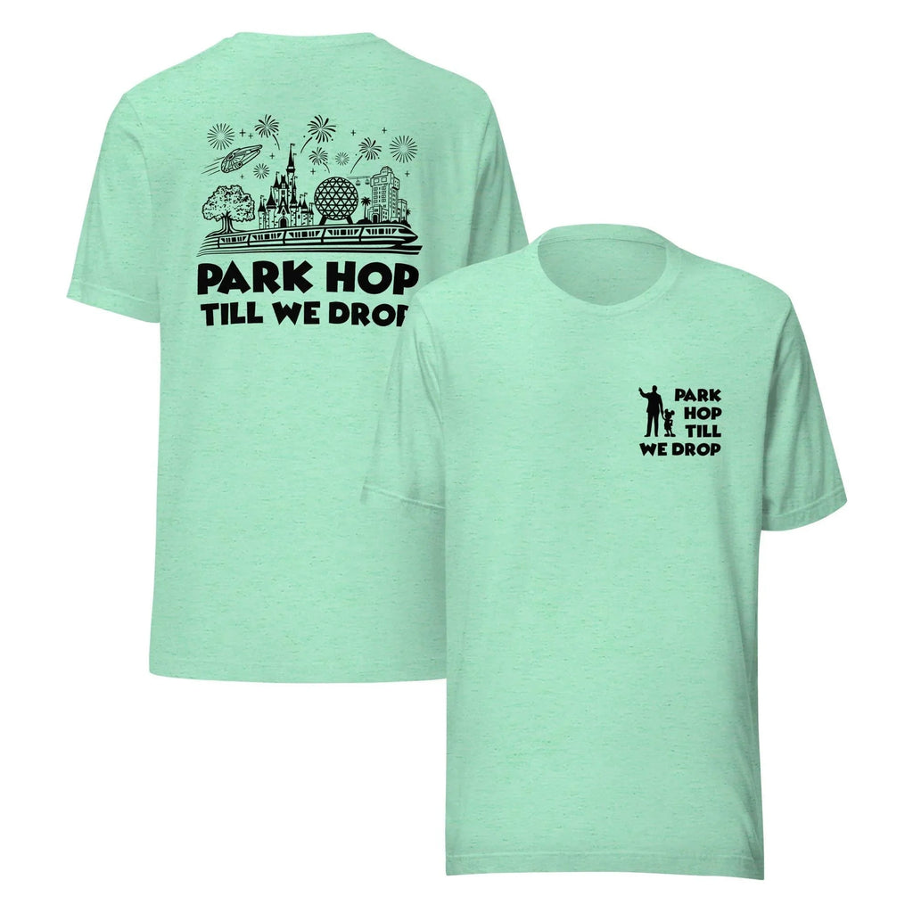 Disney Park Hop Shirt - Front & Back - Black Print product image 1