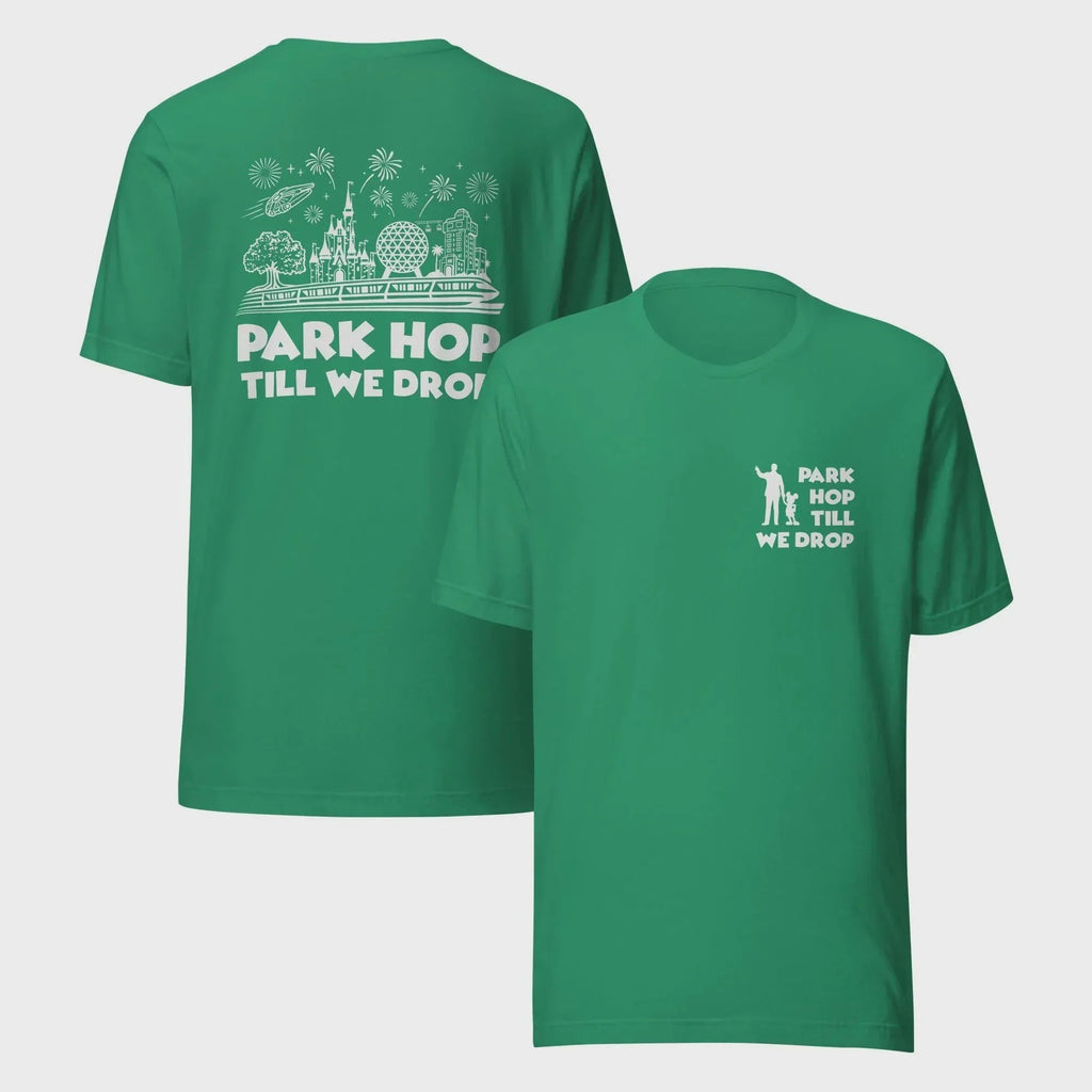 Disney Park Hop Shirt - Front & Back - White Print product image 10