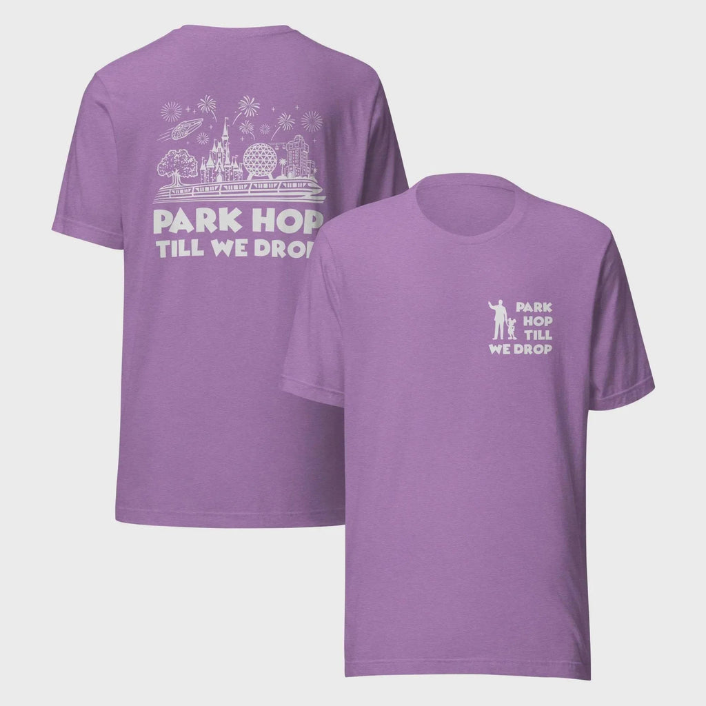 Disney Park Hop Shirt - Front & Back - White Print product image 8