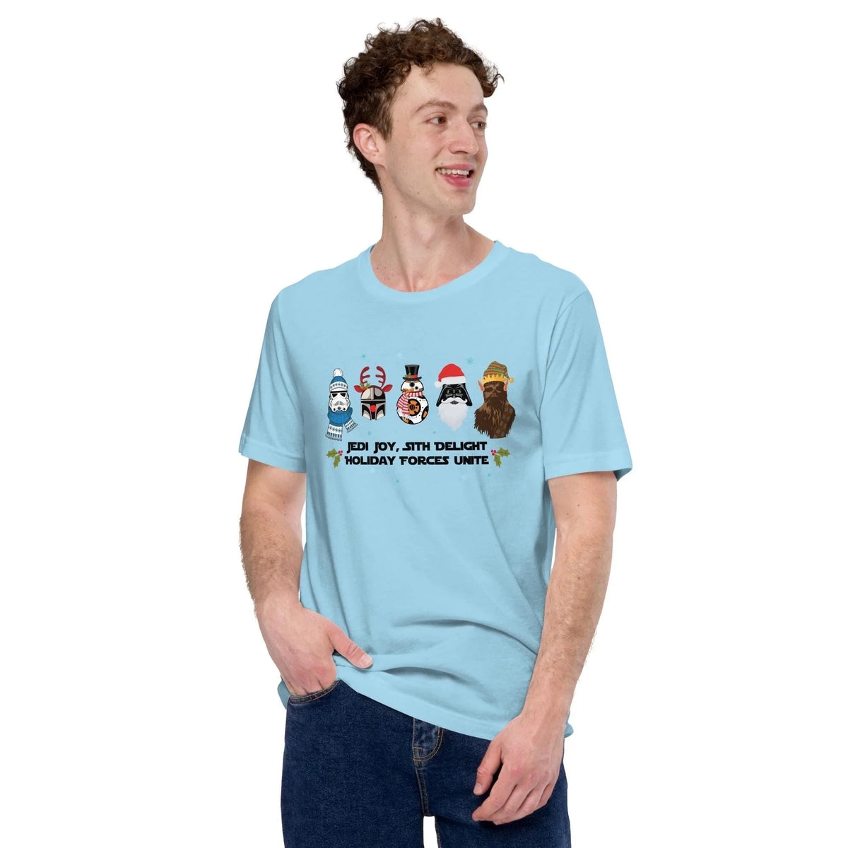 Star Wars Christmas T-Shirt | Holiday Jedi Sith Tee product image 7
