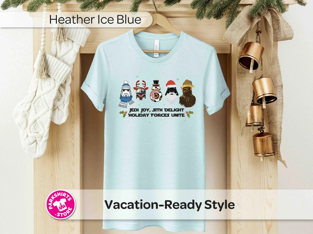 Star Wars Christmas T-Shirt | Holiday Jedi Sith Tee product image 5