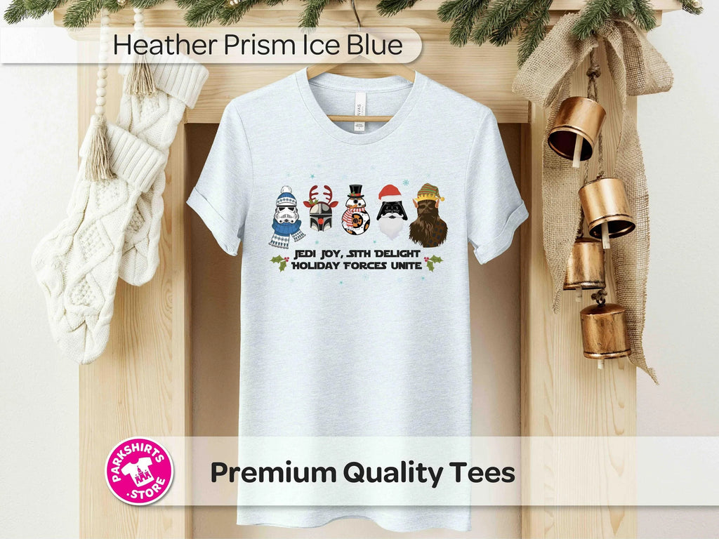 Star Wars Christmas T-Shirt | Holiday Jedi Sith Tee product image 3