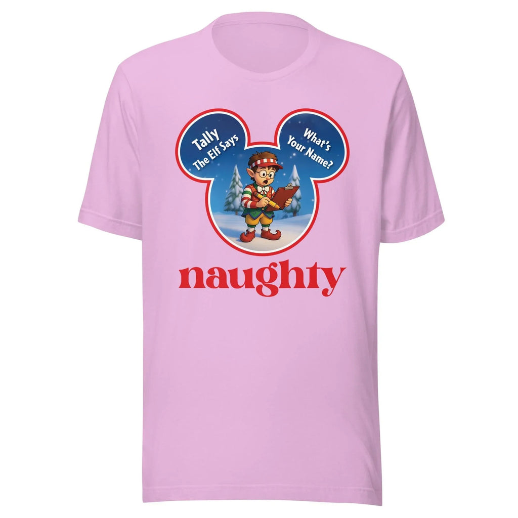 Disney Tally the Elf Shirt, Naughty or Nice List Tee product image 9