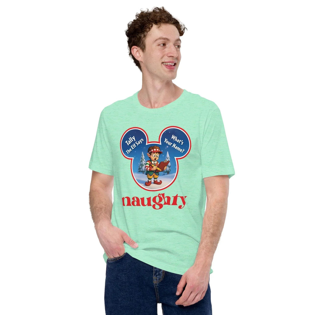 Disney Tally the Elf Shirt, Naughty or Nice List Tee product image 10