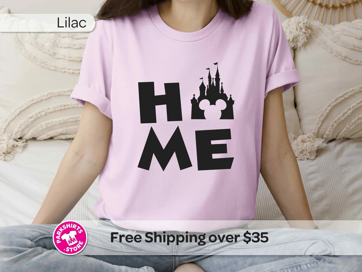 Home Is Where the Magic Is Shirt, Disney Castle Tee product image 1