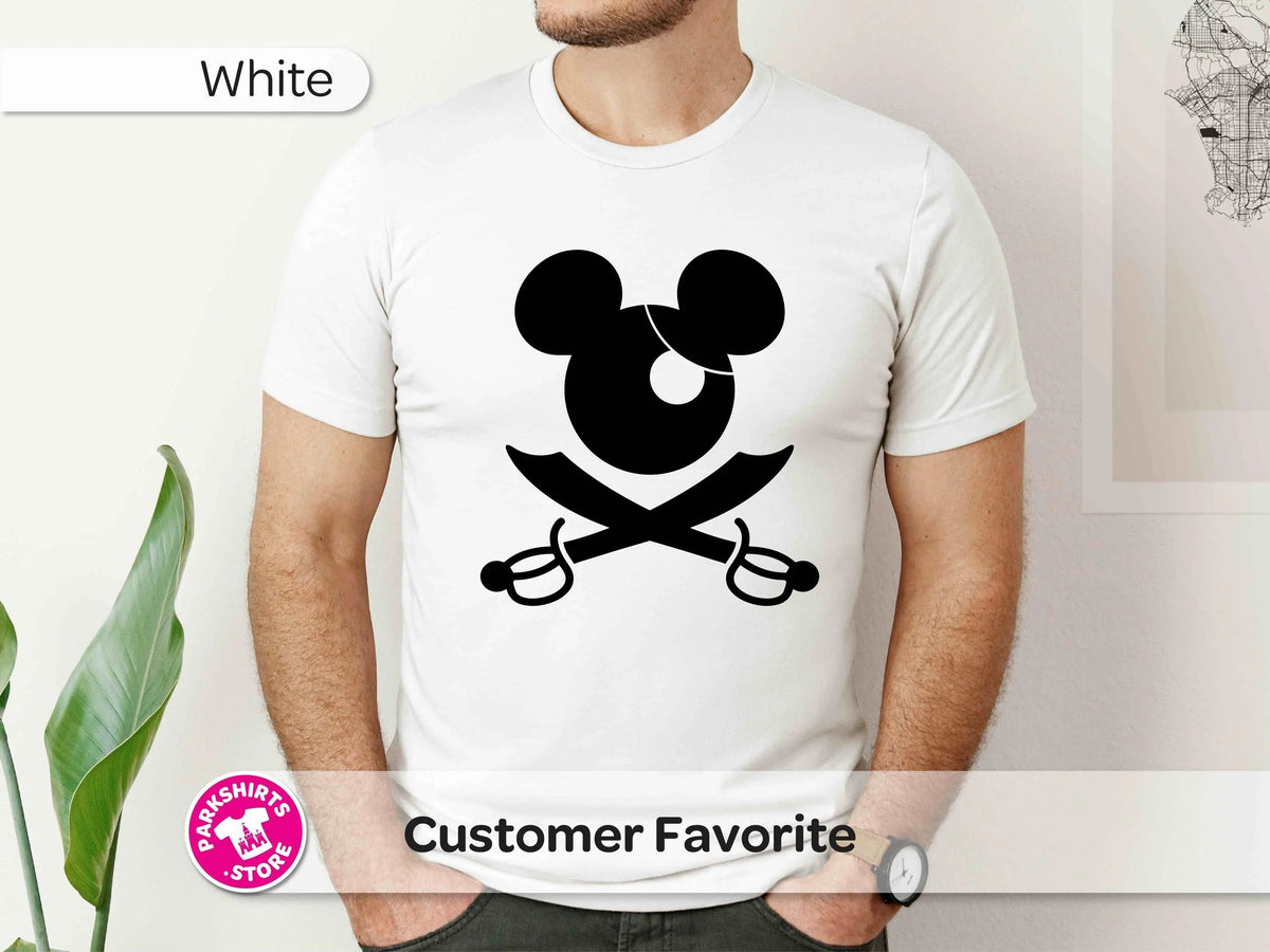 Pirate Mickey Shirt, Disney T-Shirt, Mouse Graphic Tee product image 5