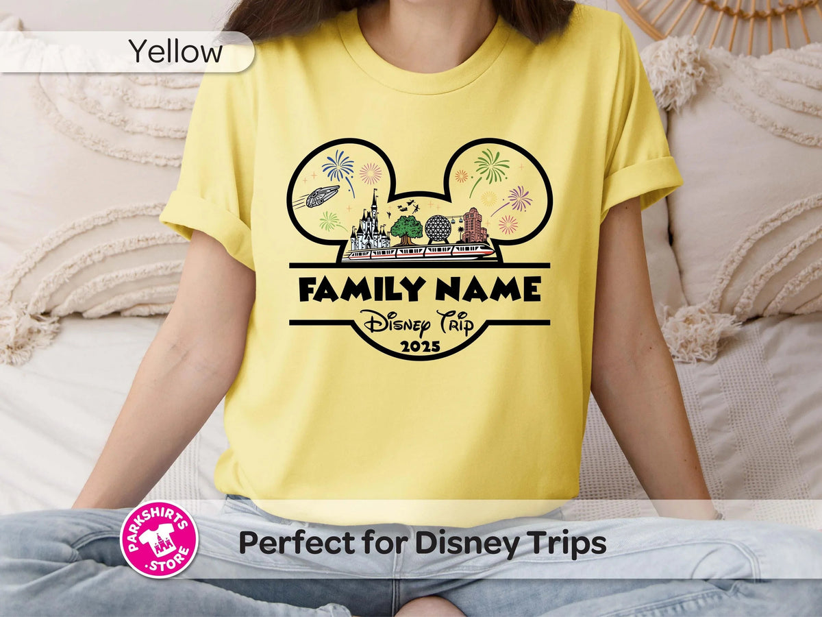 Personalized Disney Family Shirt, Custom Vacation Tee, 4 product image 2
