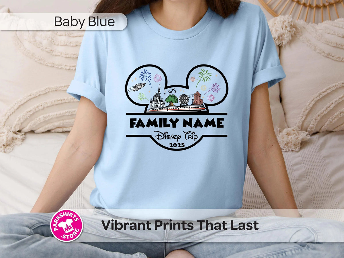 Personalized Disney Family Shirt, Custom Vacation Tee, 4 product image 5