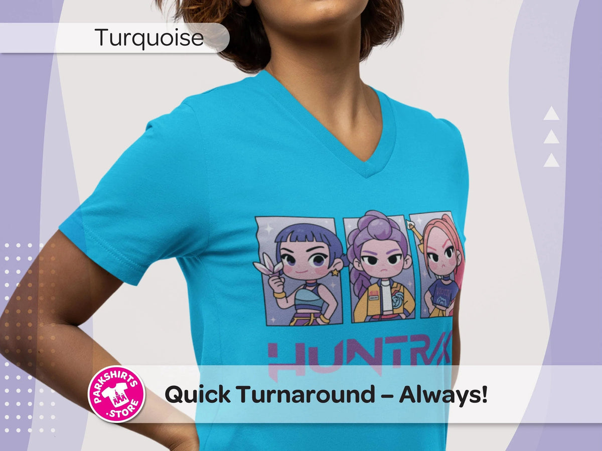 K-Pop Hunters Women’s V-Neck product image 4