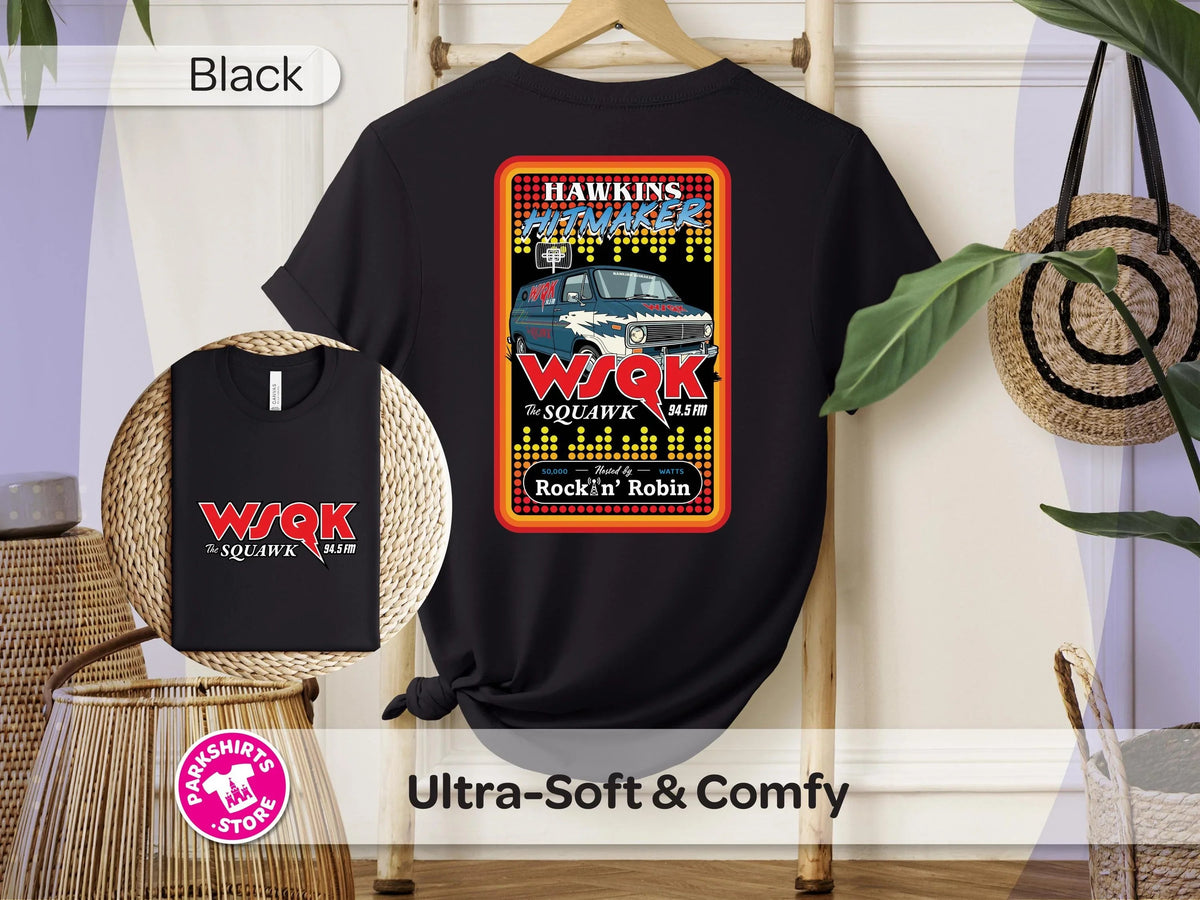 Stranger Things WSQK Adult Shirt – Front & Back product image 1