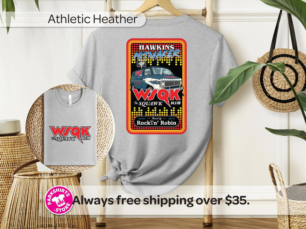 Stranger Things WSQK Adult Shirt – Front & Back product image 5