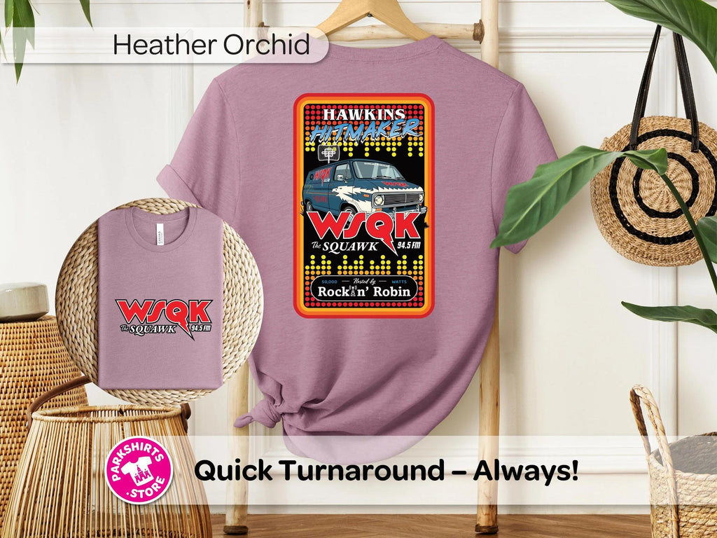 Stranger Things WSQK Adult Shirt – Front & Back product image 10