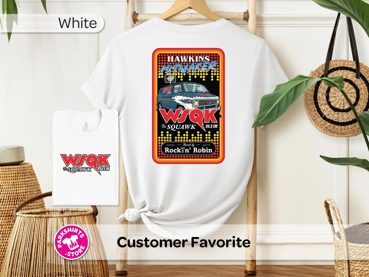Stranger Things WSQK Adult Shirt – Front & Back product image 3