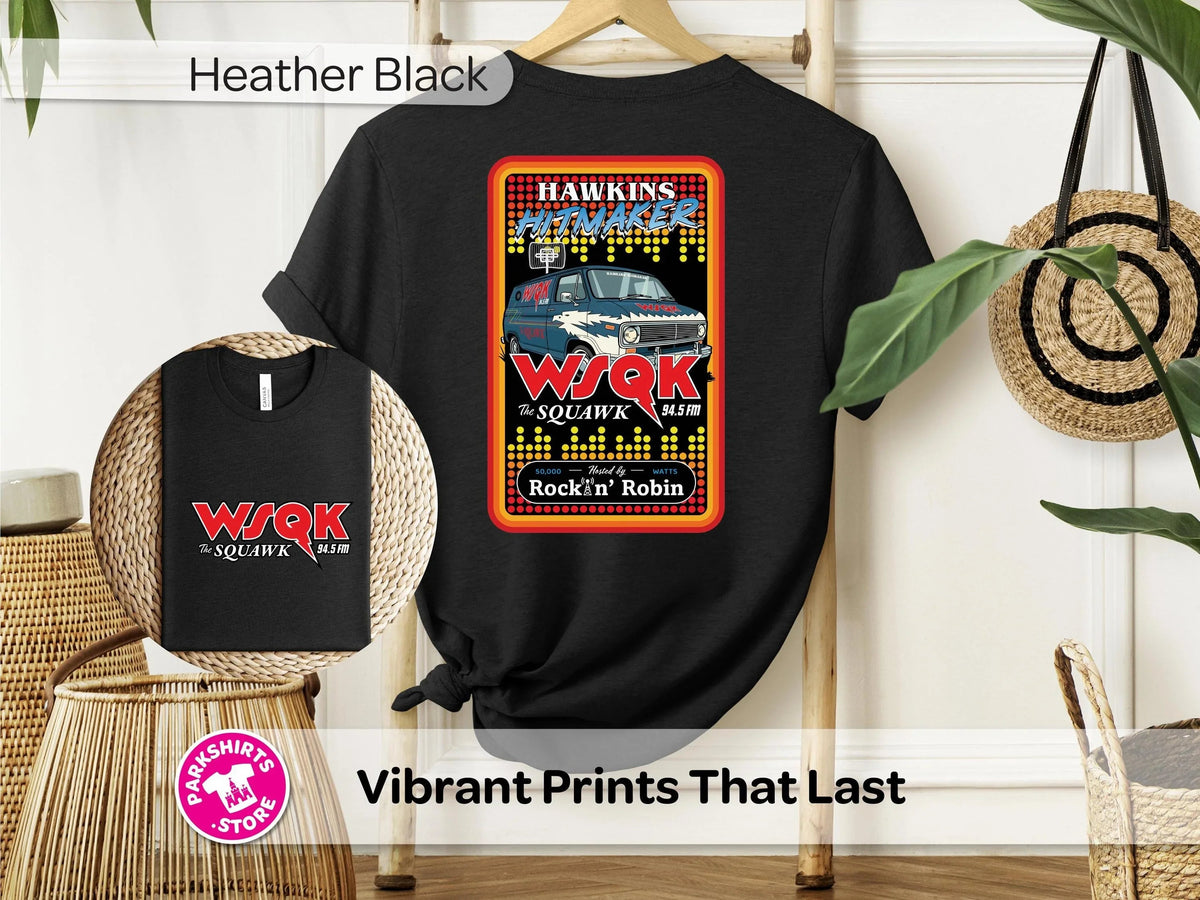 Stranger Things WSQK Adult Shirt – Front & Back product image 7