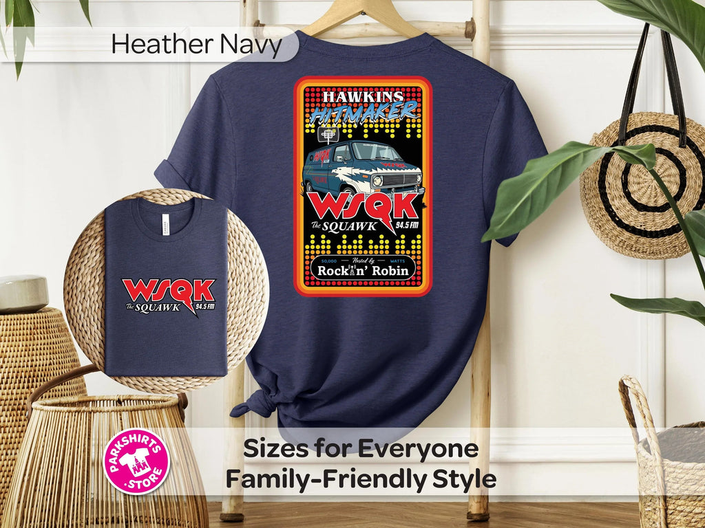 Stranger Things WSQK Adult Shirt – Front & Back product image 9